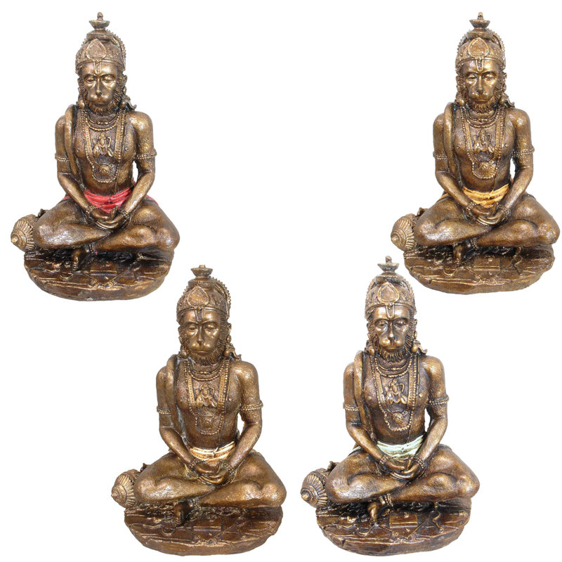 Figurine hanuman Arianne, Orange