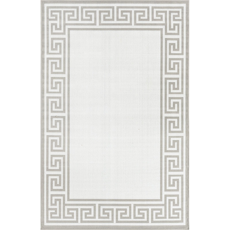 Tapis d'extérieur couleur caillou Ayton, Rectangle 5 pi 3 po x 8 pi