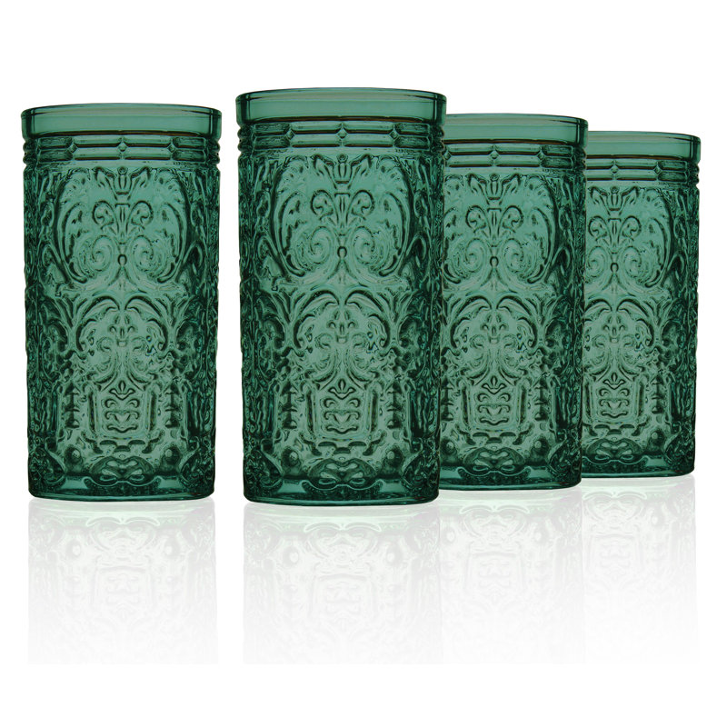 Verre à whisky 14 oz Jax, 4, Vert foncé