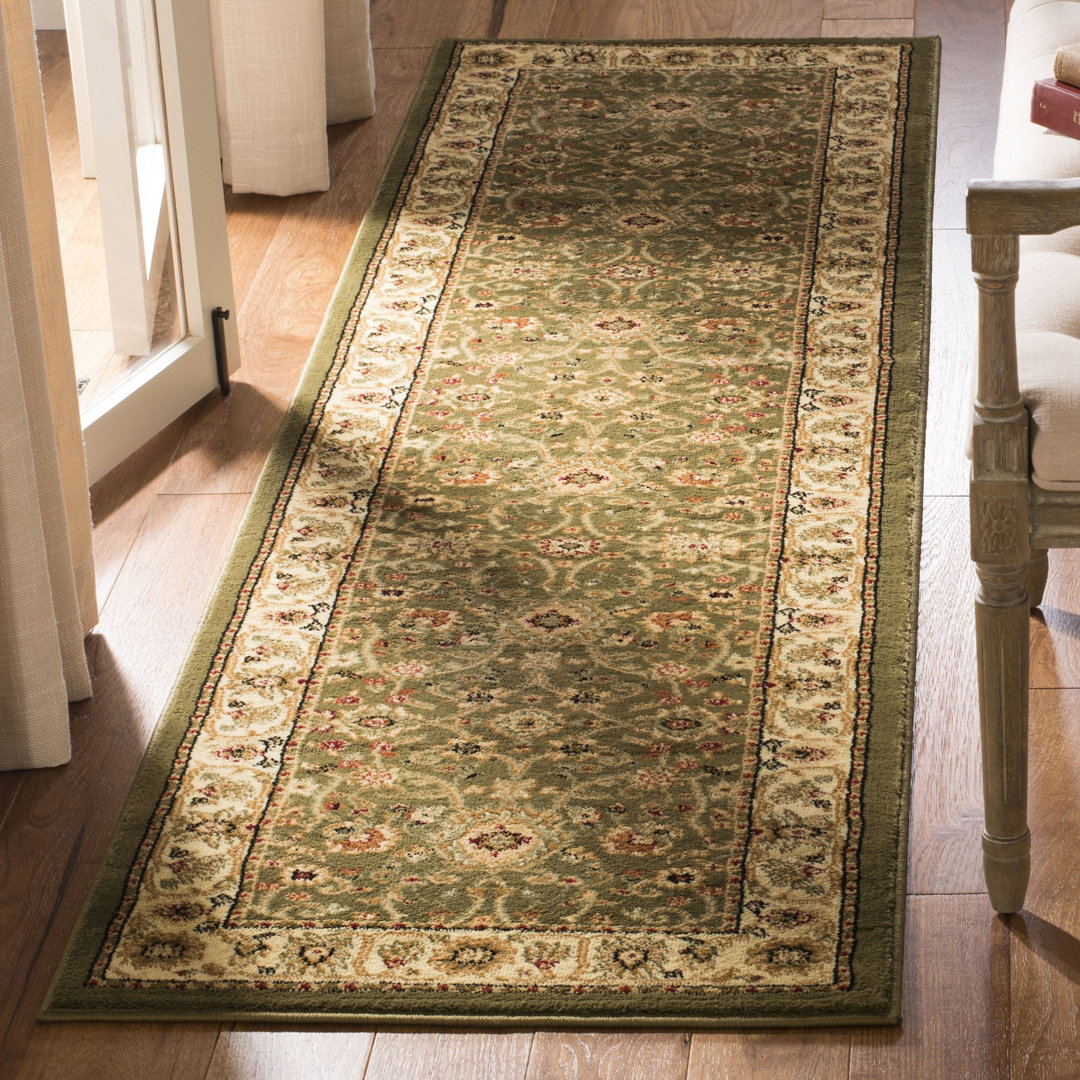 Lyndhurst Oriental Area Rug In Ivory / Red