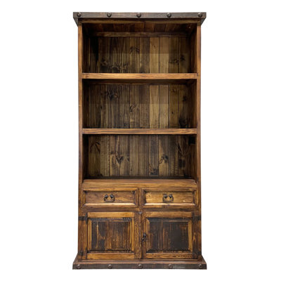 Bibliothèque standard en bois massif H 80 "x l 43" Digiulio