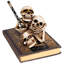 Porte-crayons No Evil Skeleton