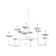 12 - Light Dimmable Classic / Traditional Chandelier