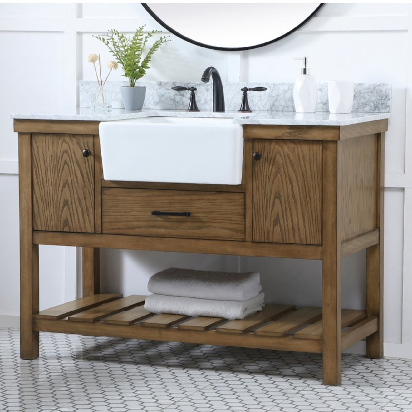 Pelaghia 48'' Single Bathroom Vanity, Driftwood