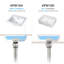 Bathroom Sink Pop Up Drain Stopper with 12" tailpiece, without Overflow-88893313