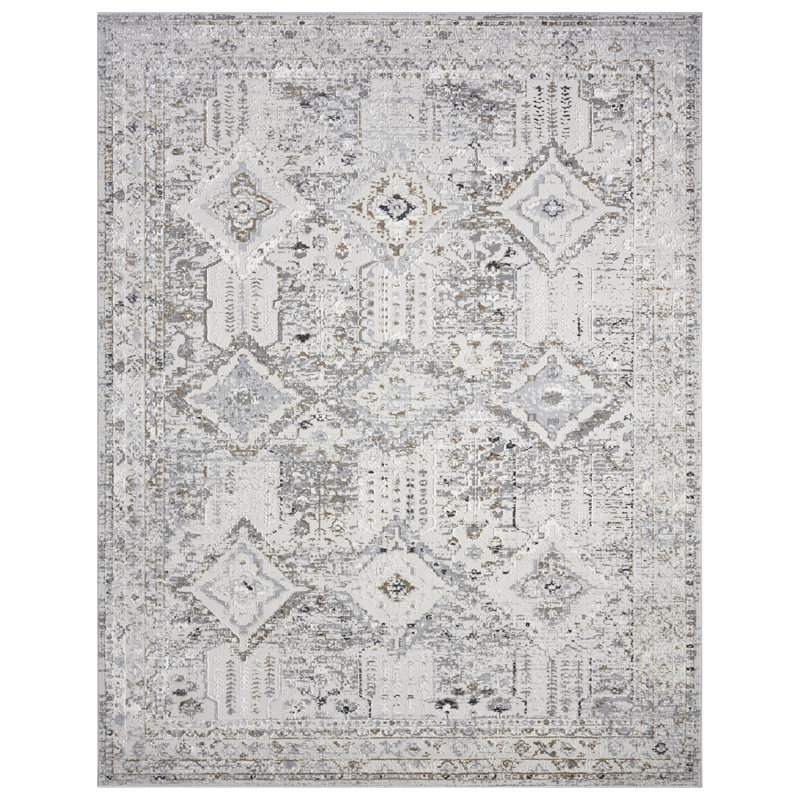 Tapis médaillon Bunnell, Rectangle 8 pi 6 po x 11 pi 6 po