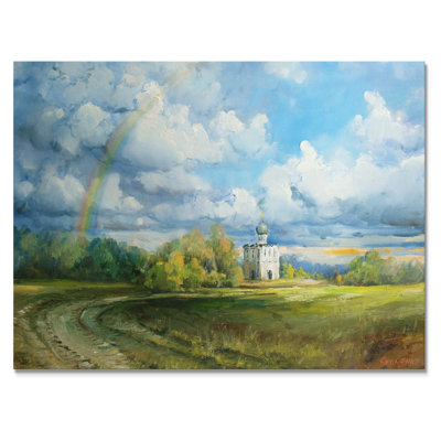 Classic Church Landscape " Classic Church Landscape "