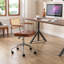 Chaise de bureau pivotante en similicuir Ayris-2021555490