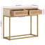 Alaunah 90cm Solid Wood Top Console Table-730474841