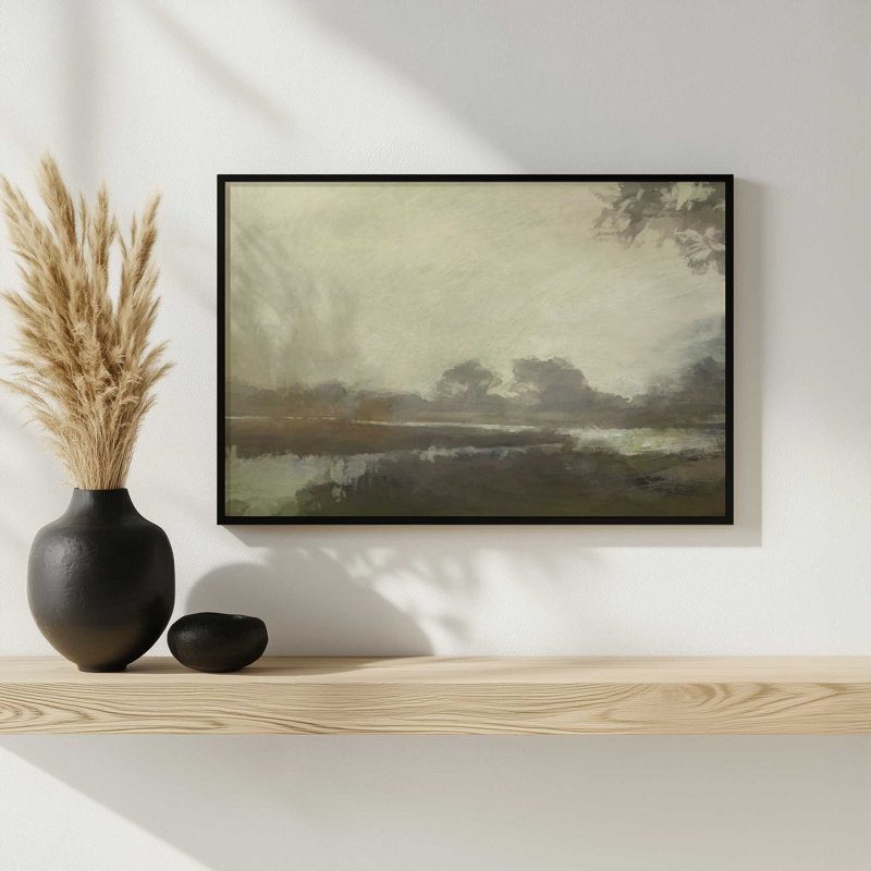 «August Sun» par Garima Dhawan, reproduction d'art, Tanné, H 30 po x l 40 po
