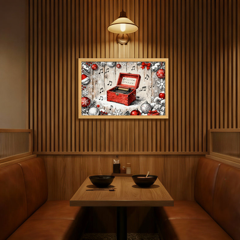 Motif de décoration de Noël, H 12 po x l 18 po