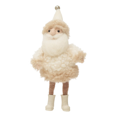 Fausse poupée sherpa en chapeau de cloche