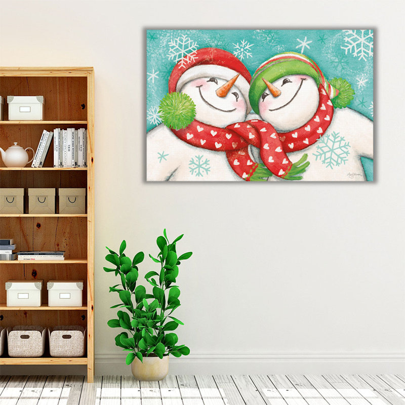 «Let it Snow II Eyes Open», reproduction d'art sur toile, H 20 po x l 30 po