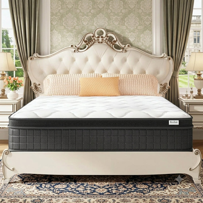 Bosten Brayden Studio Pocket Sprung Mattress, Kingsize (5')