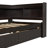 Twin Size L-shaped Bookcases Bed with Power Outlets, USB Charging Ports,Two Drawers,Tan-1692179837-1692179836