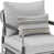 Light Gray Frame/Light Gray Polyester Cushion