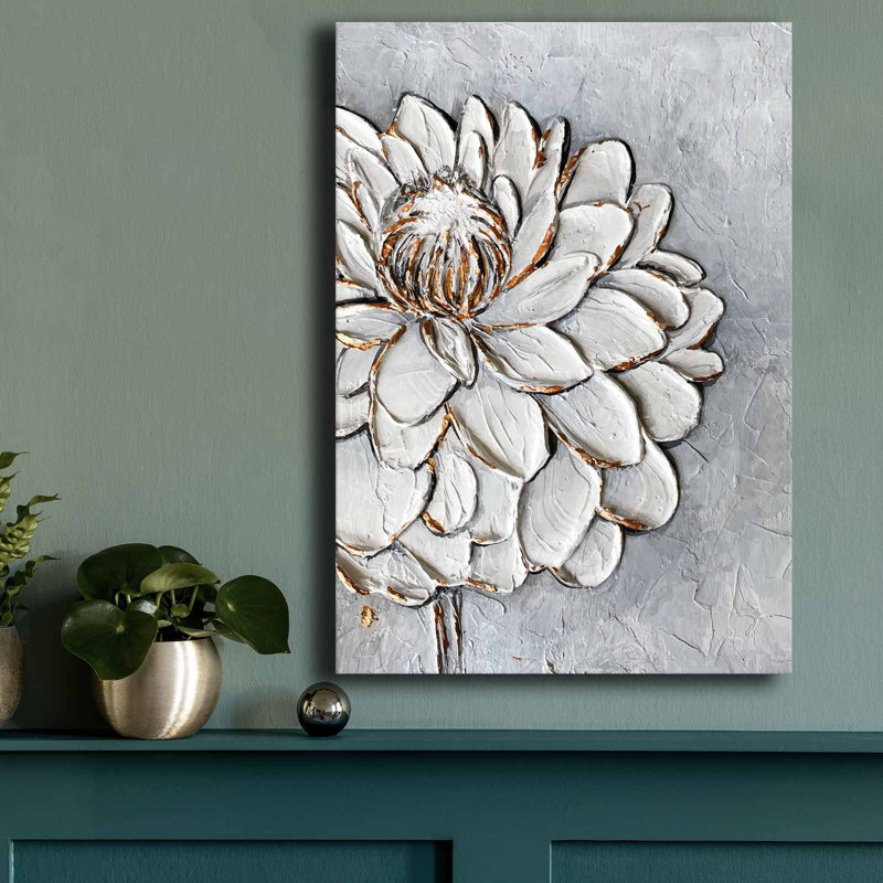 Peinture décorative sur toile