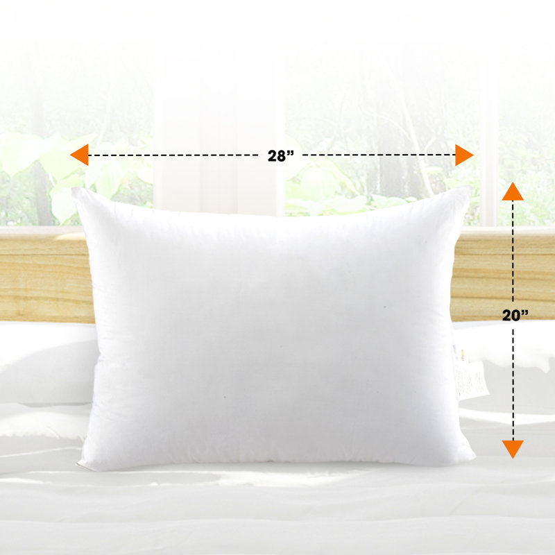 Fiber Plush Pillow, Standard Pillow: 20" x 28"