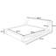 70cm Semi-waveless Mid Fill Soft-Side Waterbed Mattress-42336715