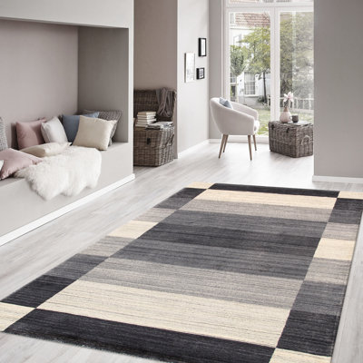Gramercy Viscose Striped Indoor Rug