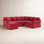 Amari Slipcovered U-Sectional