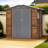 8*8FT Iron-Wood Combination Tool Shed – A Perfect Blend Of Nature And Functionality-111042640