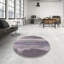 Tapis mauve / gris à motif abstrait Bucks-1563875923