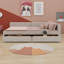 Upholstered Platform Bed With USB And 2 Drawers-587732682
