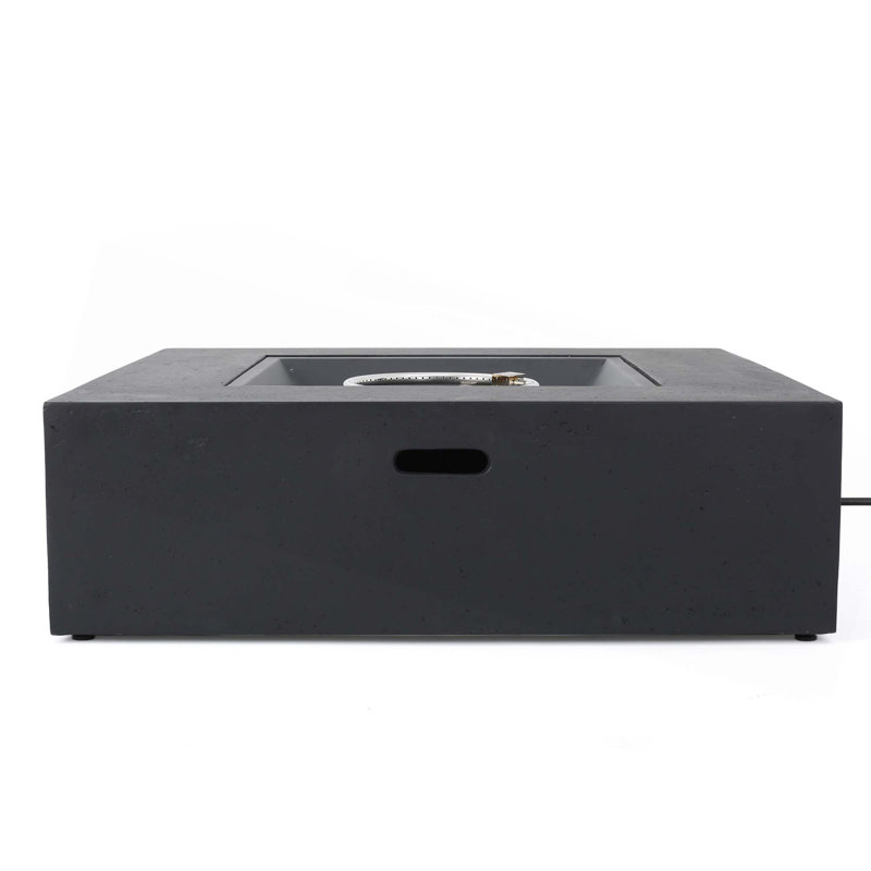 50 000 Btu Square Mgo Fire Table Tank Outside