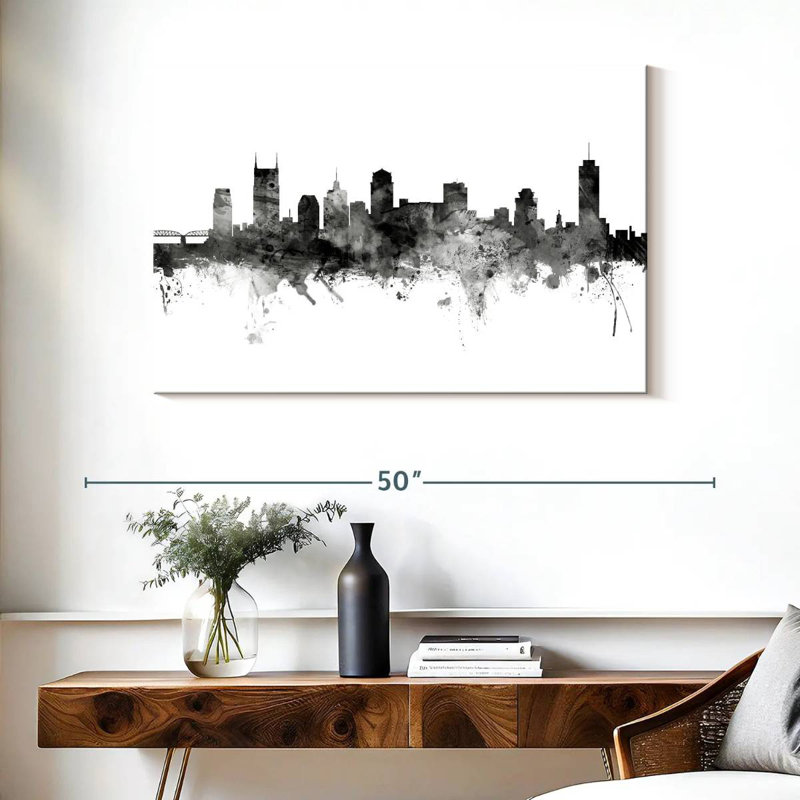 Kavia, Nashville, Tennessee, horizon huit, H 26 po x l 39 po