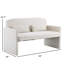 Causeuse avec coussin décoratif-1404472170