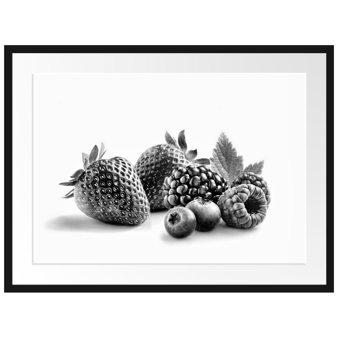 Gerahmtes Poster Fresh Fruit