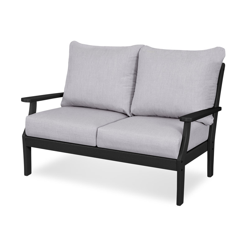 Causeuse Braxton, Granit, Noir