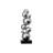 23.62"Modern silver stainless steel artwork