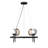 Ryian 4 - Light Wagon Wheel Chandelier
