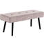 Banc rembourré 39,4 po Velours côtelé-1170711458