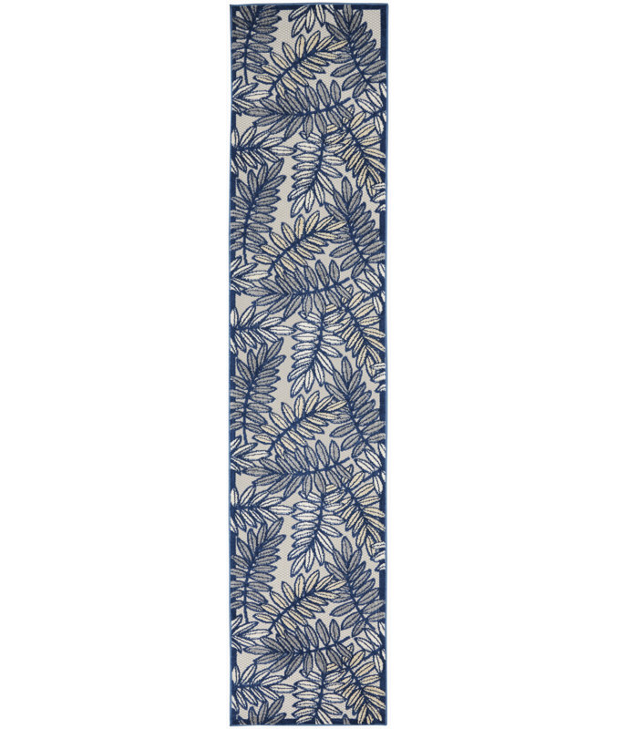 Tapis ivoire Newton, Tapis de couloir 2 pi 3 po x 10 pi