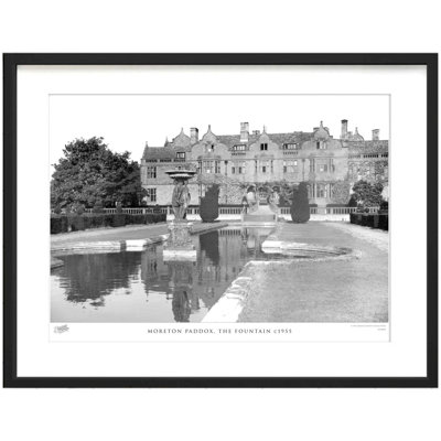 Moreton Paddox, The Fountain C1955 by Francis Frith - Single Picture Frame Print