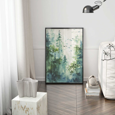 «Serene Forest In Flight II»