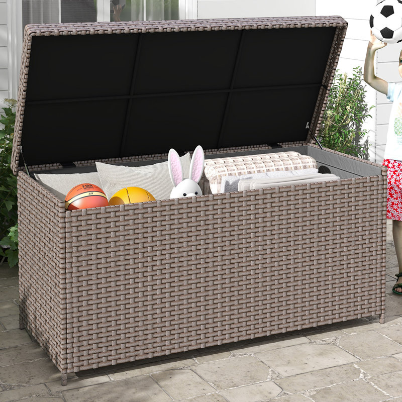 Balconera 260-gallon deck box, Brown