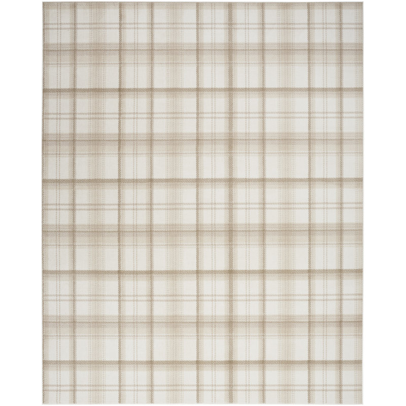 Yeraldo Plaid Indoor Rug, Rectangle 3'9" x 5'9"
