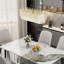 Lustre en cristal illumine une longue lampe rectangulaire avec cristaux goutte de pluie