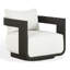 Chaise de patio en aluminium Johnny