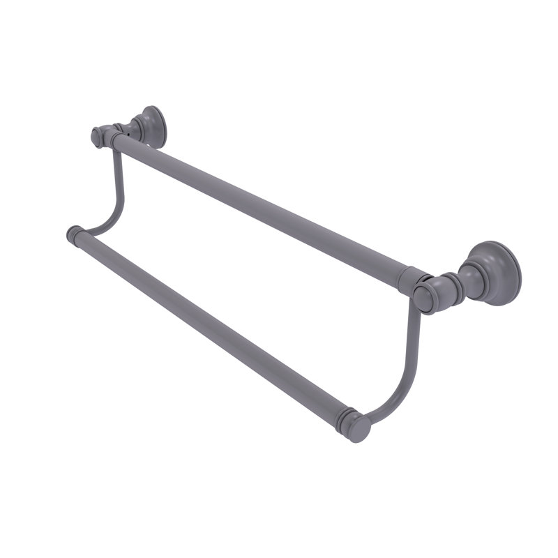 Double barre à serviettes murale 24 "Freyja, Gris mat