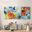 In the Loop II - ensemble de 3 peintures sur toile tendue-1463306806