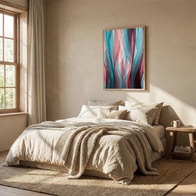 «Pink and Teal»