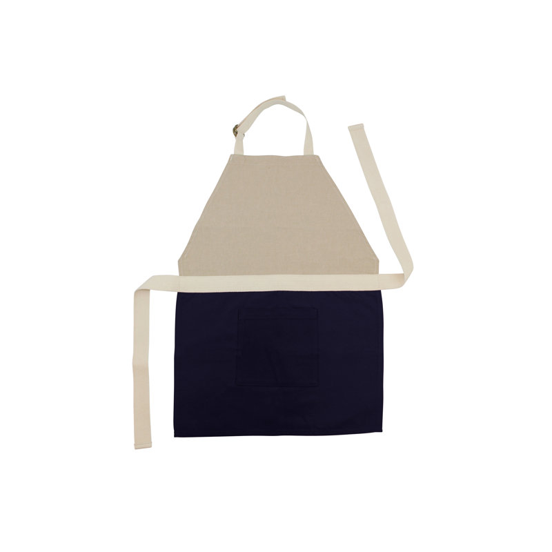 Solid Colour Childrens Apron, Navy