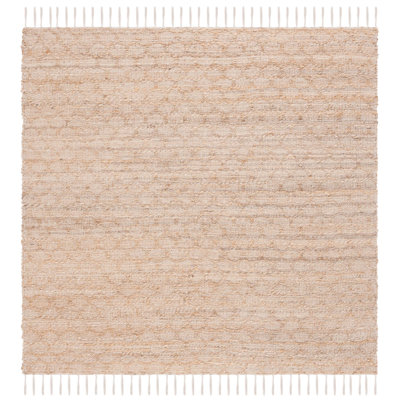 Tapis ivoire / naturel tissé à la main Jenson