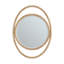 Esca Oval Beveled Wall Mirror-1331307139