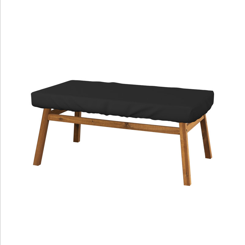 Outdoor Patio Table Cover, 5" H x 60" W x 35" D, Black